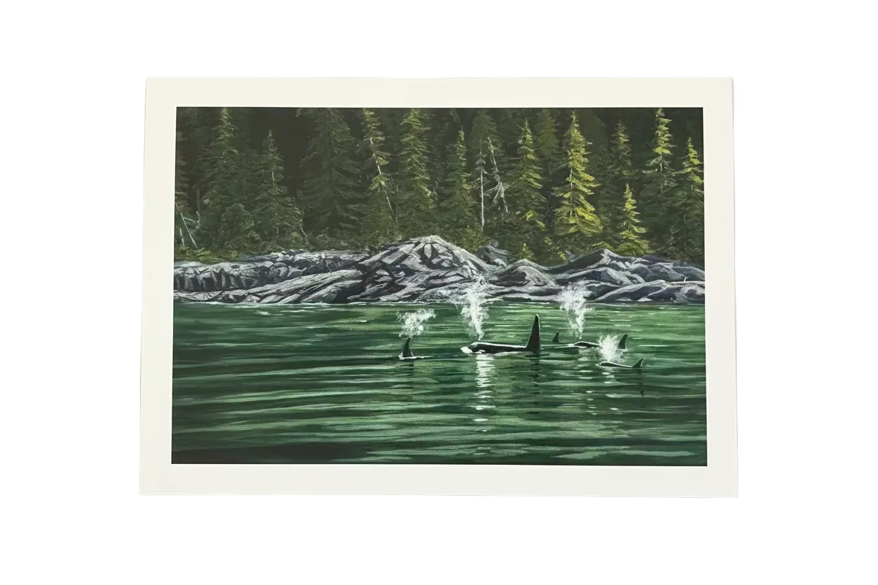 Exhale -Art Card
